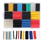 TODOELEC 580 pcs Heat Shrink Tubing Kit, Heat Shrink Tubes Wire Wrap, Ratio 2:1 Electrical Cable Sleeve Assortment with Storage Case for Long Lasting Insulation Protection