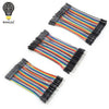 40 PIN Multicolor Jumper Wire Dupont Wire Ribbon Cable For Arduino Raspberry Pi DIY Kit