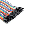 40 PIN Multicolor Jumper Wire Dupont Wire Ribbon Cable For Arduino Raspberry Pi DIY Kit