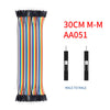 40 PIN Multicolor Jumper Wire Dupont Wire Ribbon Cable For Arduino Raspberry Pi DIY Kit