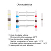 TODOELEC Waterproof Electrical Heat Shrink Solder Seal Ring Butt Wire Connectors Kit Insulation Butt Wire Terminal Heat Shrinkable Solder Sleeve Wire Splices Set