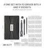 106 In 1 Precision Screwdriver Set Magnetic Bits Aluminum Alloy Handle Screw Driver for iPhone Computer Repair Tools