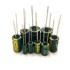 High Frequency Low Resistance Aluminium Capacitor 10V 16V 25V 35V 50V 63V 100V 400V 450V 100 220 330 1000 2200 3300 4700 6800UF