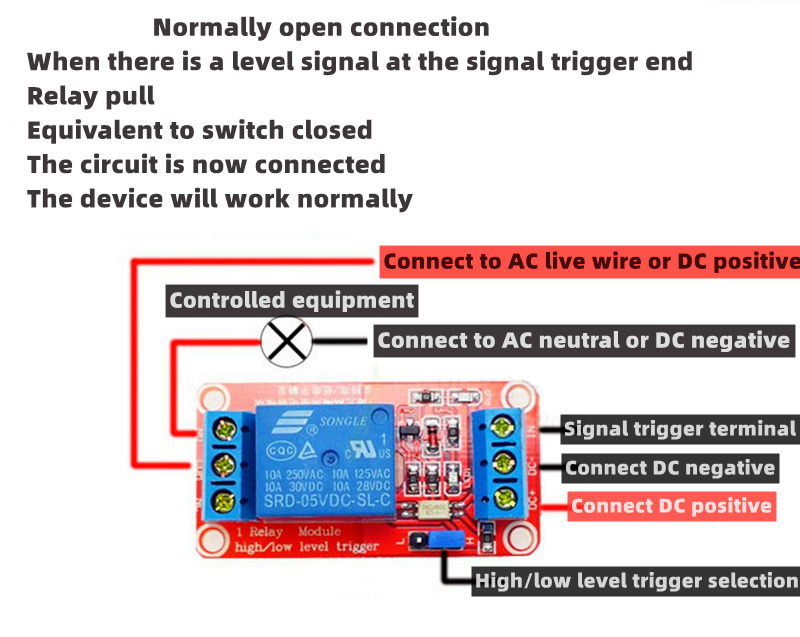 High/Low Level Trigger Relay Module,1/2/4/6/8 Channel,5V12V24V,Home I ...