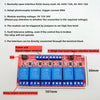 High/Low Level Trigger Relay Module,1/2/4/6/8 Channel,5V12V24V,Home Intelligent Control Module,With Optocoupler Isolation Output