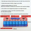 High/Low Level Trigger Relay Module,1/2/4/6/8 Channel,5V12V24V,Home Intelligent Control Module,With Optocoupler Isolation Output