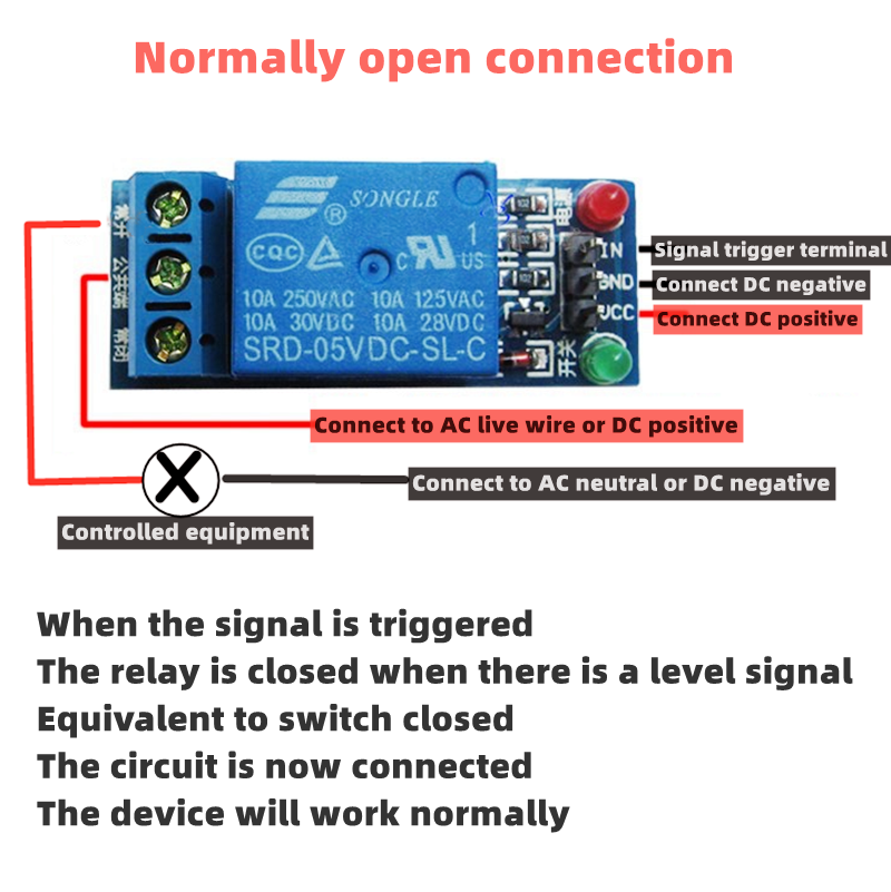 Low Level Trigger Relay Module,5/12/24V,1/2/4/6/8/16 Channels,With Op ...