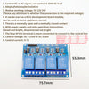 Low Level Trigger Relay Module,5/12/24V,1/2/4/6/8/16 Channels,With Optocoupler Relay Output,Home Intelligent Control Module