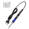 Electric Soldering Iron Kit Adjustable Temperature LCD Digital Display Welding Solder Tools 220V 110V 80W