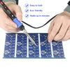 Electric Soldering Iron Kit Adjustable Temperature LCD Digital Display Welding Solder Tools 220V 110V 80W